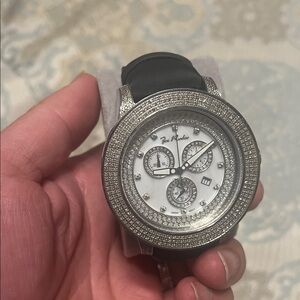 Ben & Sons Silver and Black Watch